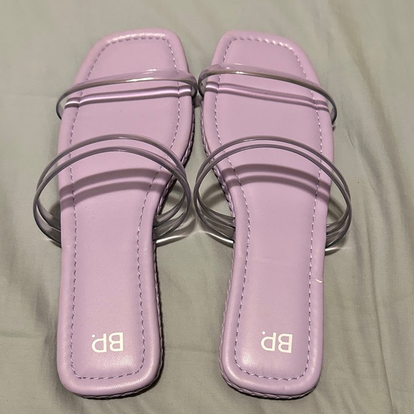 BP Women's Light Purple Sandals - Picture 1 of 4